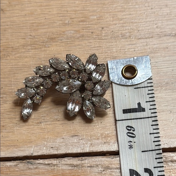 Rhinestone Earrings CLIP-ON - Picture 5 of 8